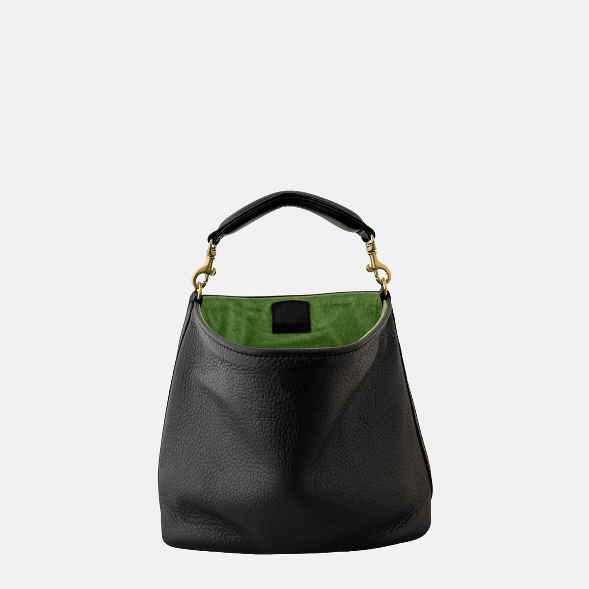 Bronwyn Slouch Bucket | Pebbled Black Blair Ritchey