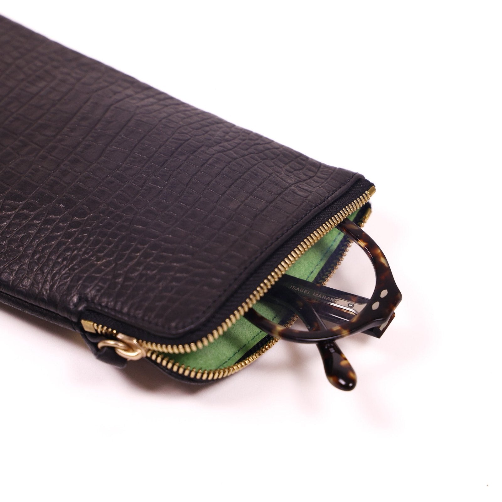 Eyeglass Case | Black Gator Blair Ritchey