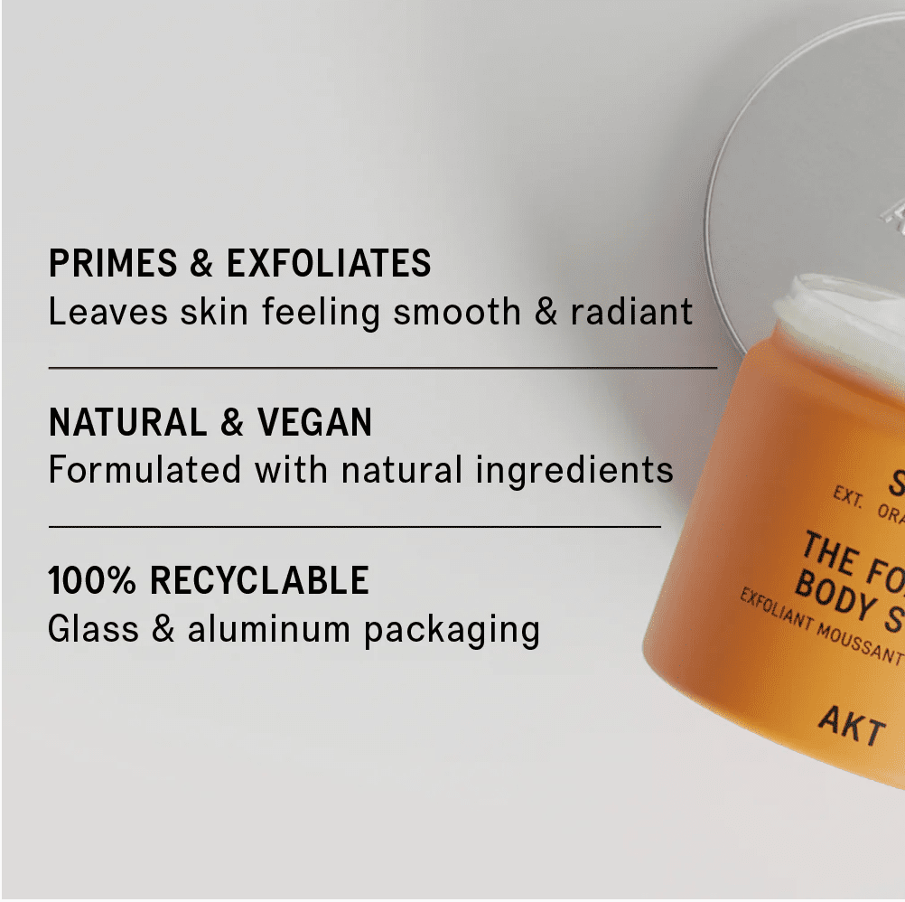 Foaming Body Scrub AKT London