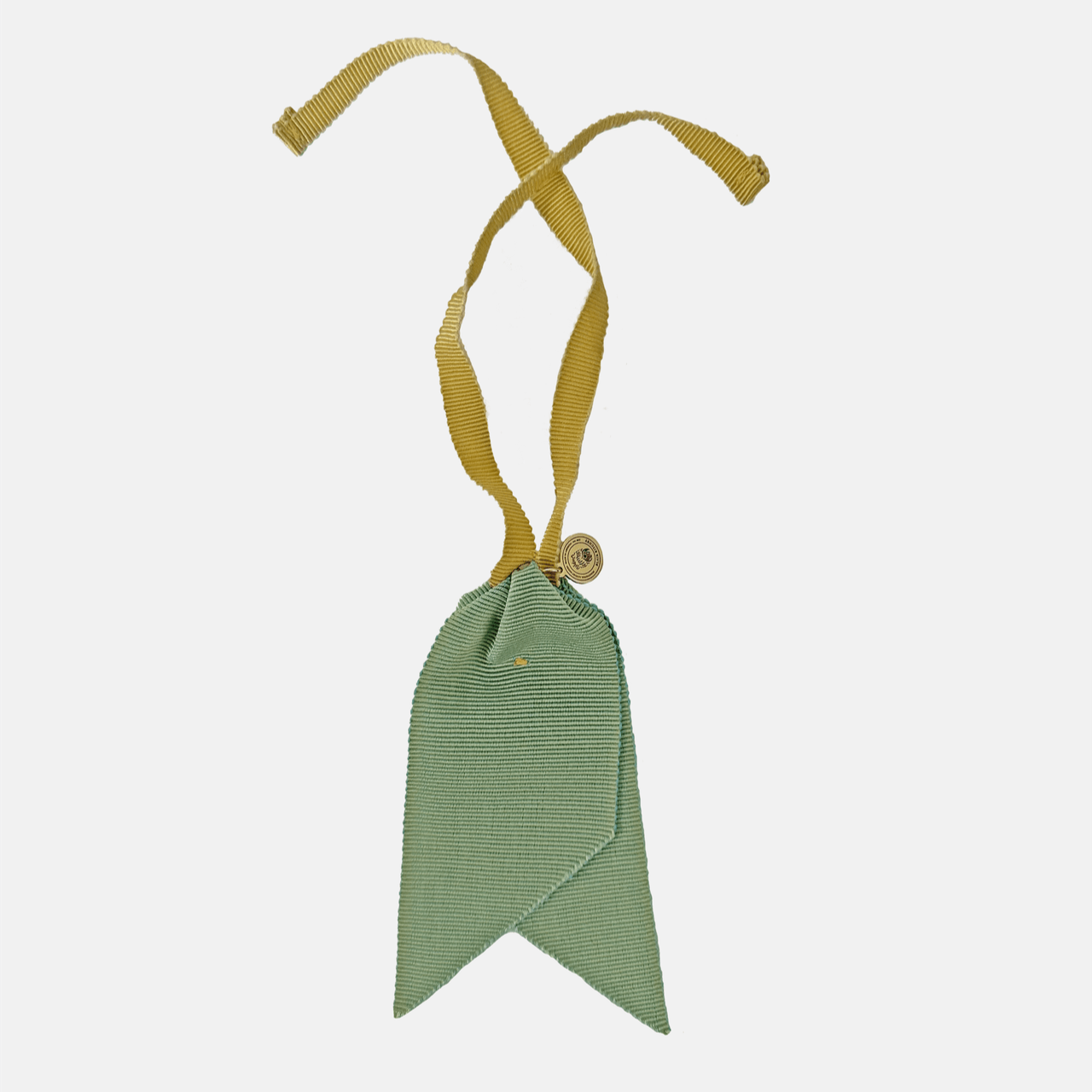 French Ribbon Tie | Mint / Yellow Muted Blair Ritchey