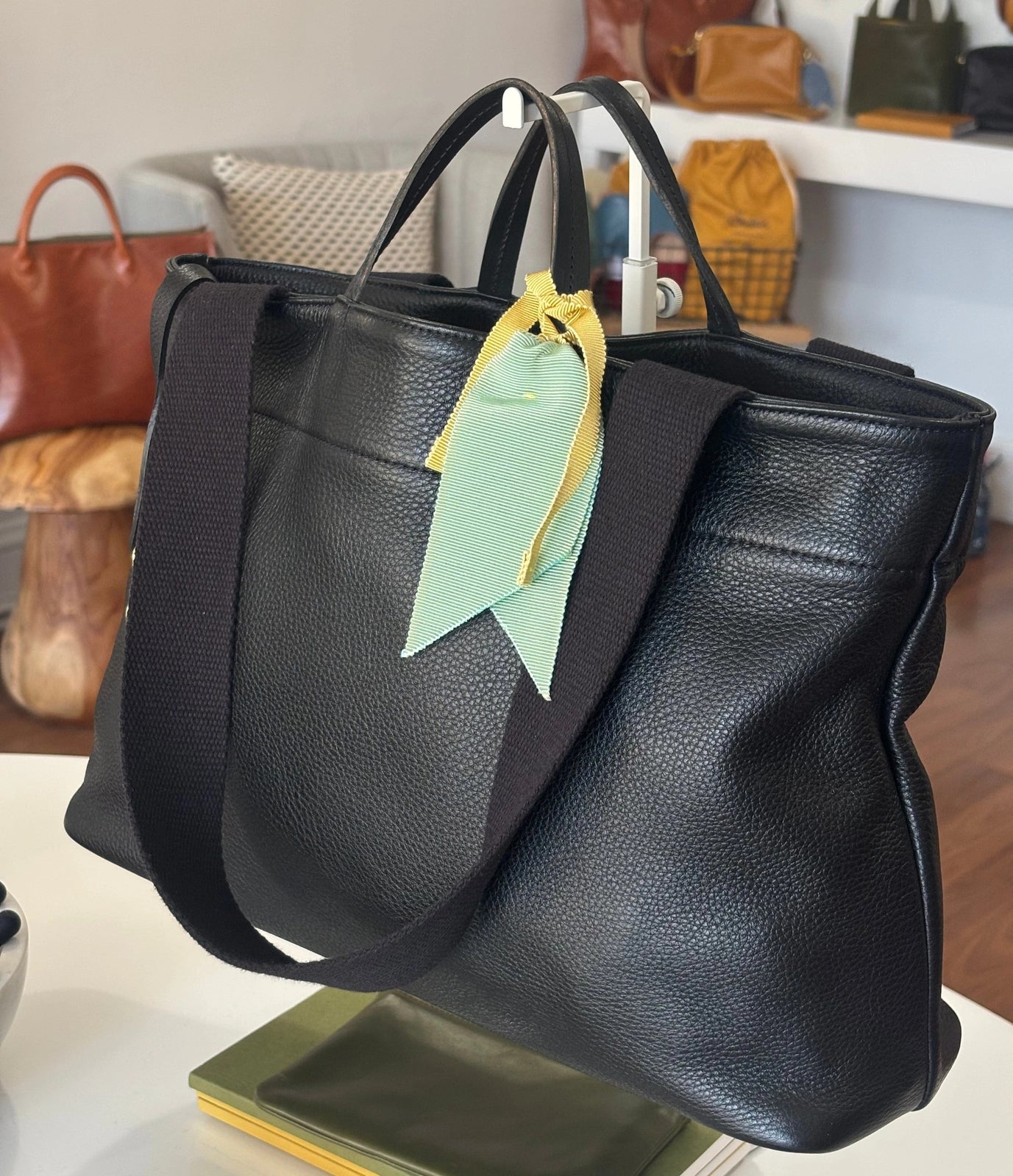 French Ribbon Tie | Mint / Yellow Muted Blair Ritchey