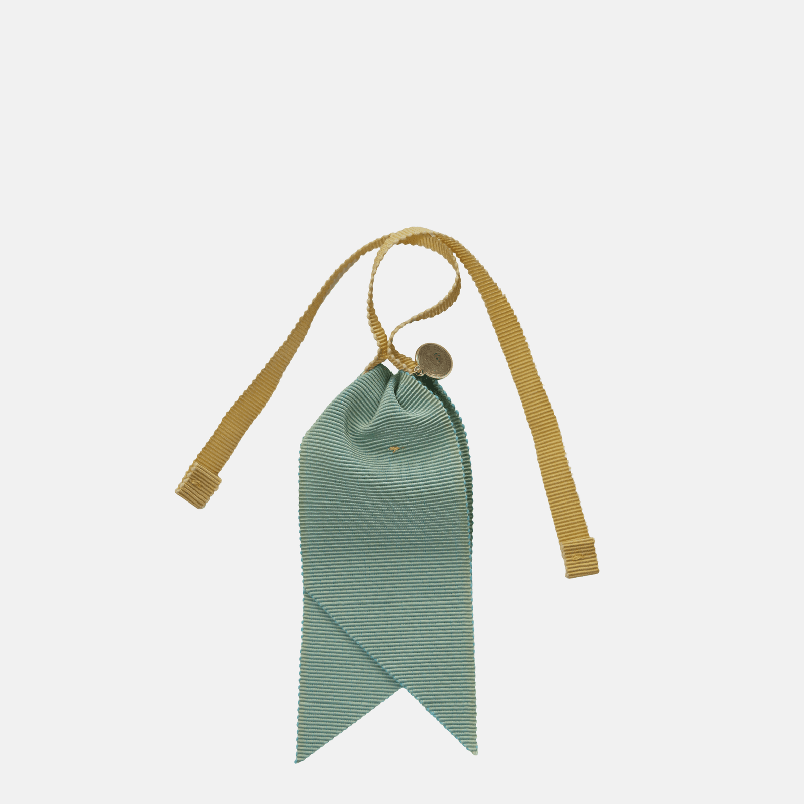 French Ribbon Tie | Mint / Yellow Muted Blair Ritchey