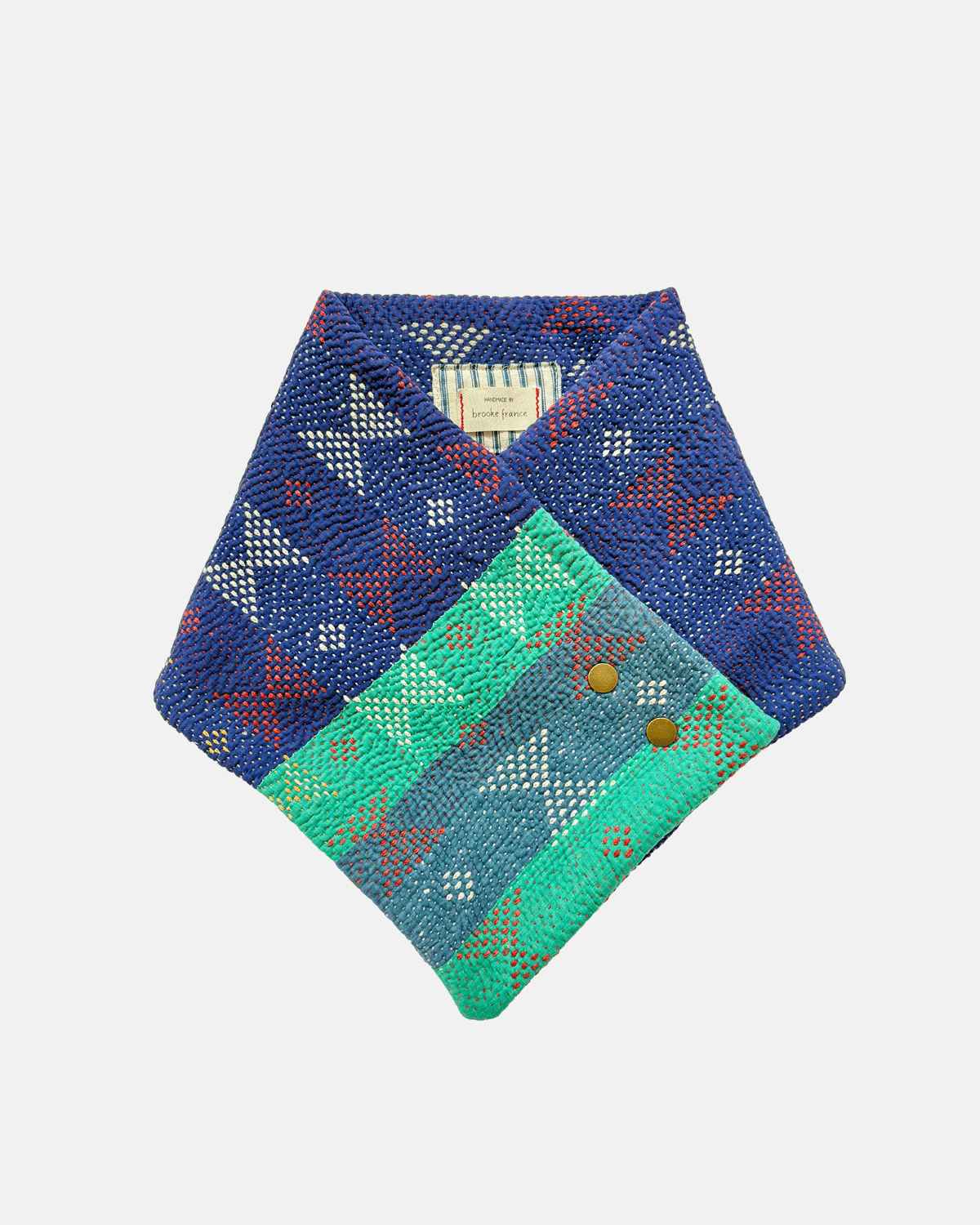 Kantha Stay Scarf Brooke France