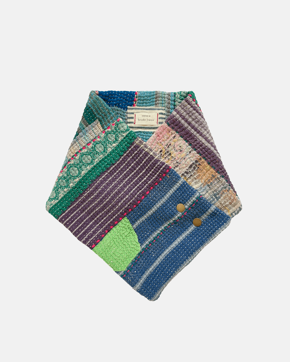 Kantha Stay Scarf Brooke France