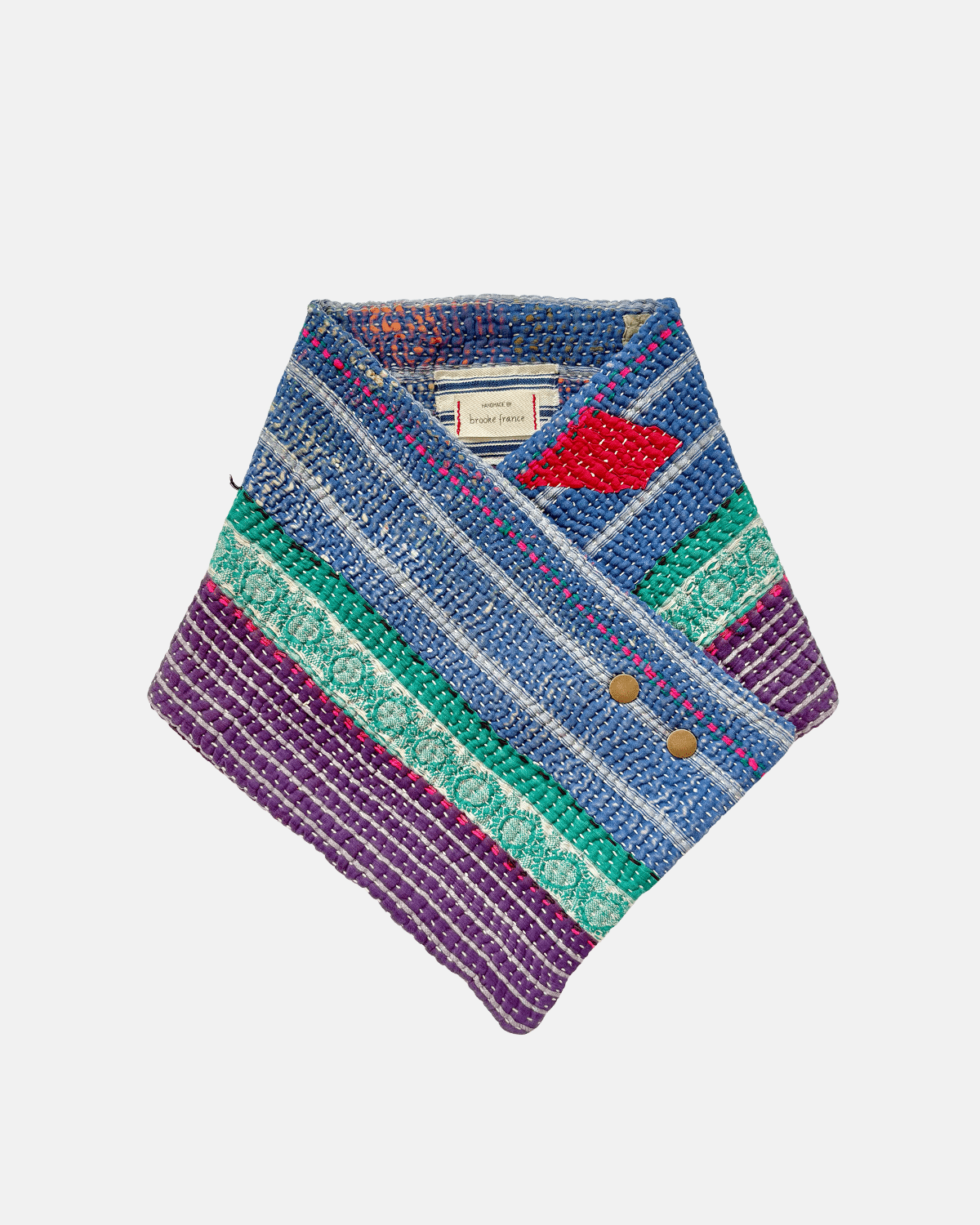 Kantha Stay Scarf Brooke France