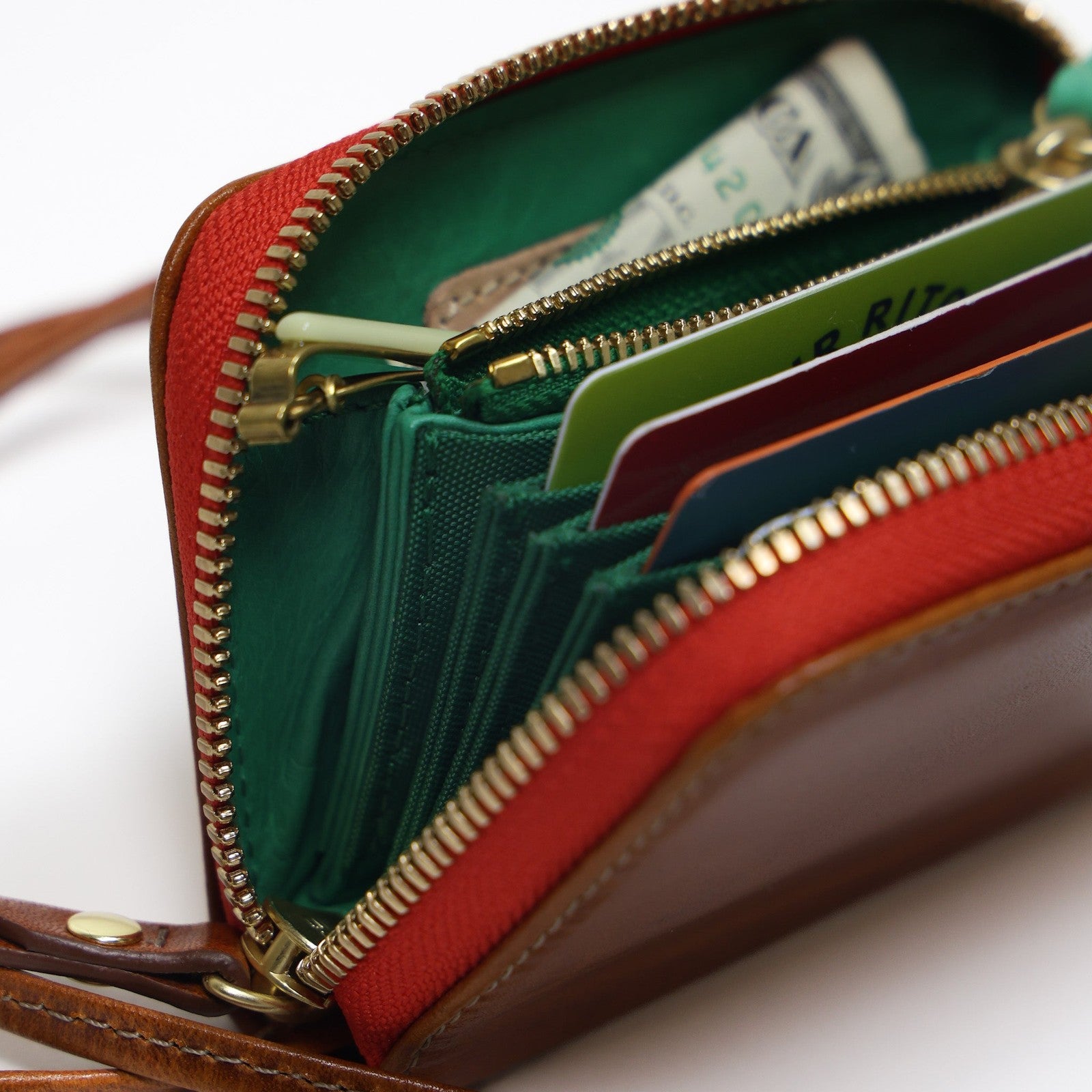 Micro Billet | Chestnut Poppy Zipper Blair Ritchey