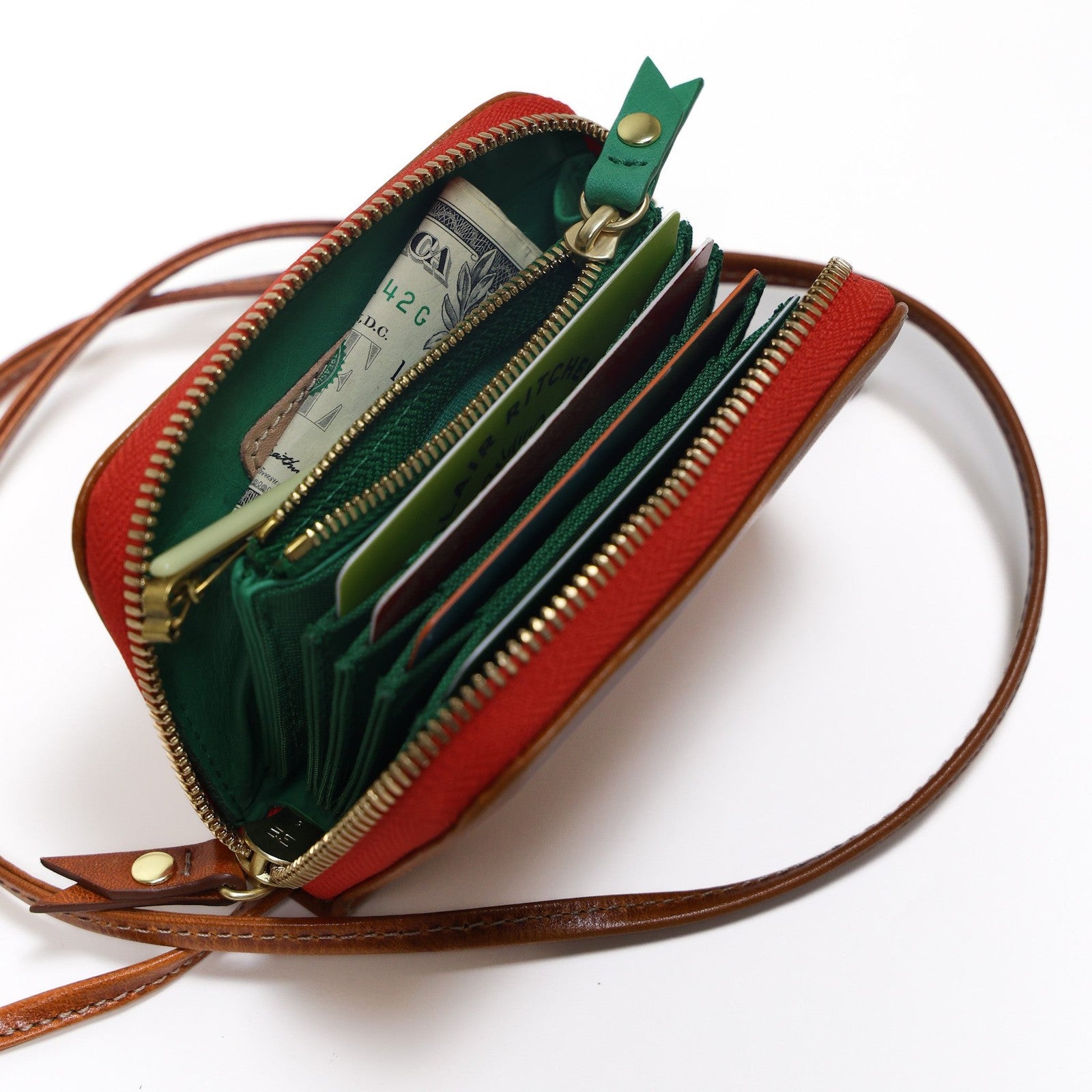 Micro Billet | Chestnut Poppy Zipper Blair Ritchey