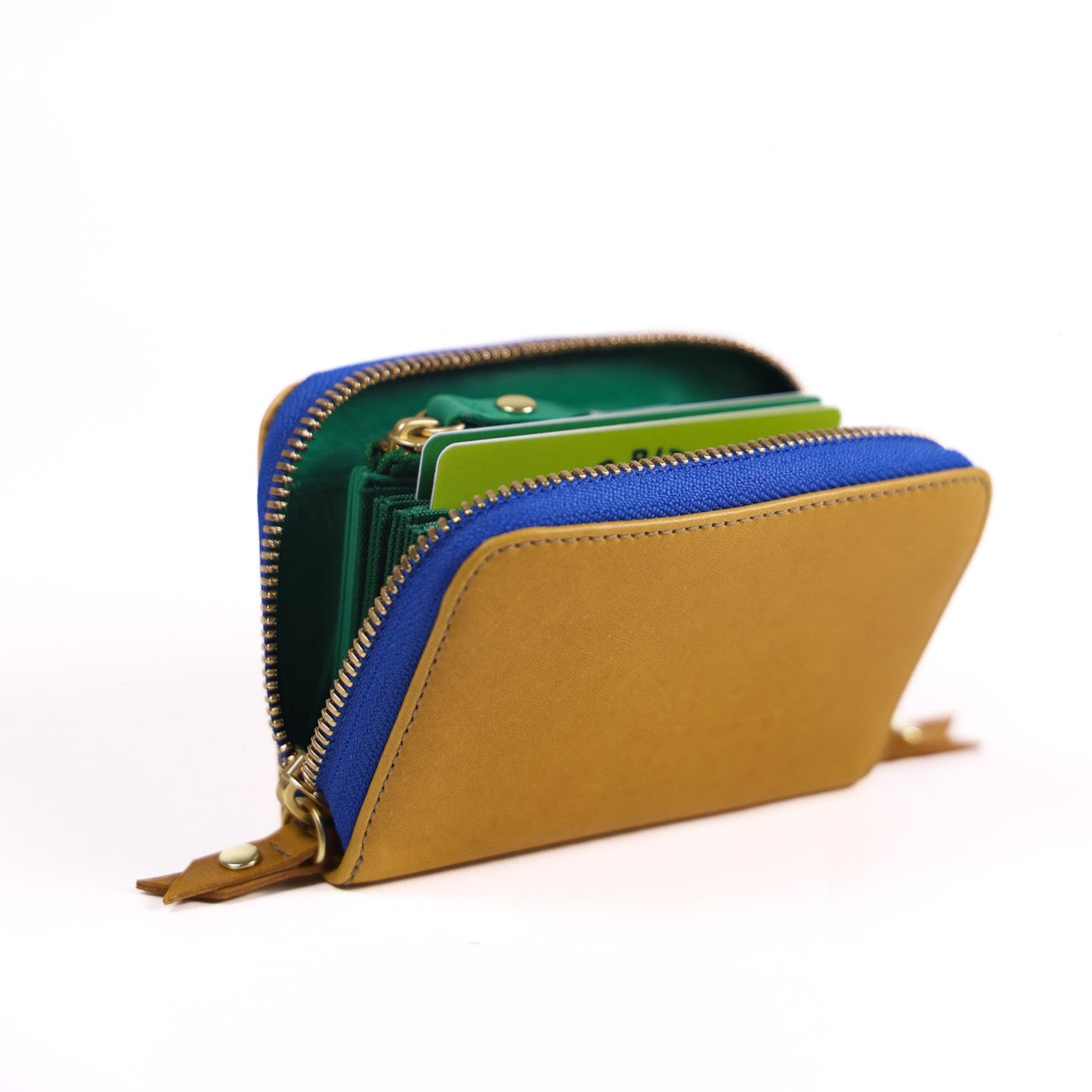 Micro Billet | Ginger Bright Blue Zipper Blair Ritchey