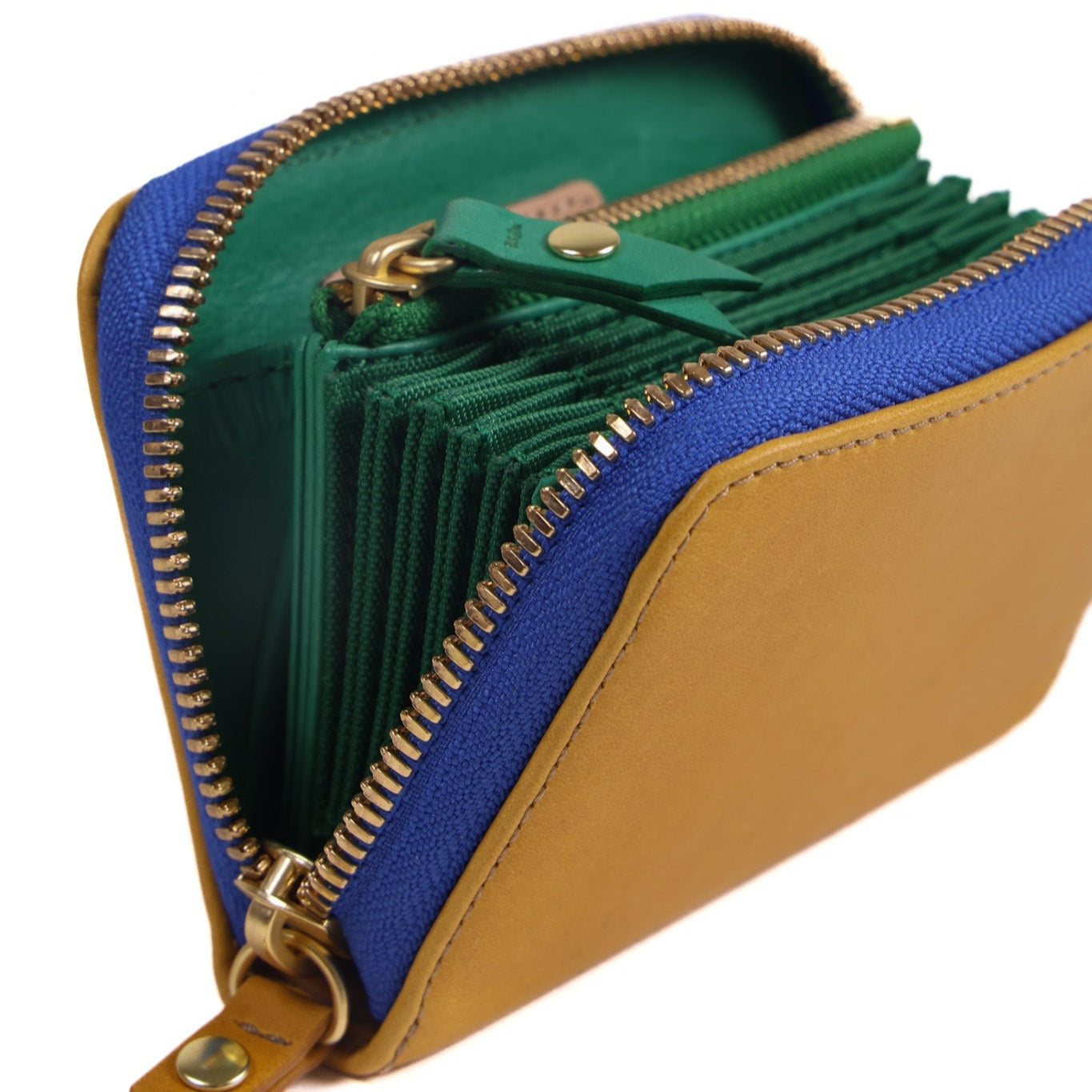 Micro Billet | Ginger Bright Blue Zipper Blair Ritchey