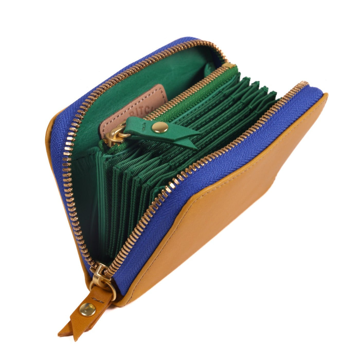 Micro Billet | Ginger Bright Blue Zipper Blair Ritchey