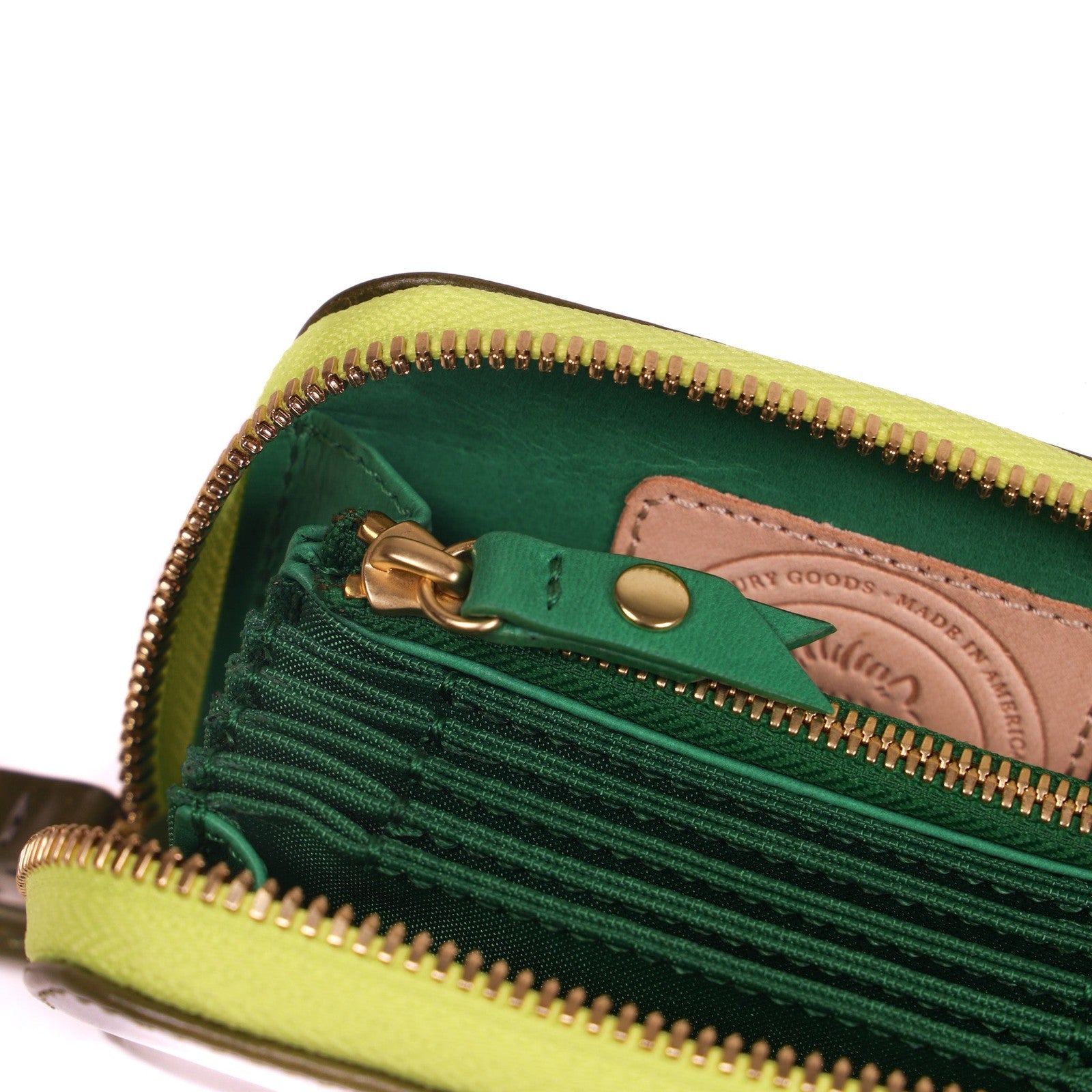 Micro Billet | Loden Chartreuse Zipper Blair Ritchey