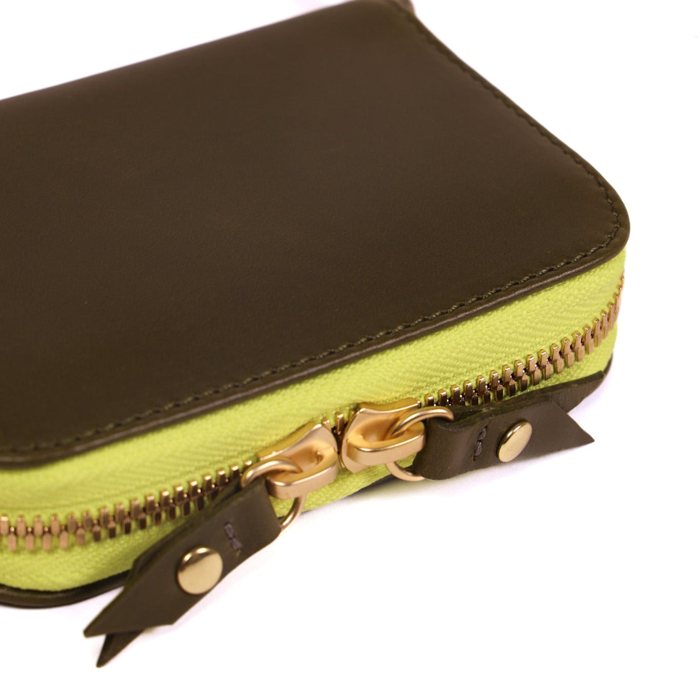 Micro Billet | Loden Chartreuse Zipper Blair Ritchey