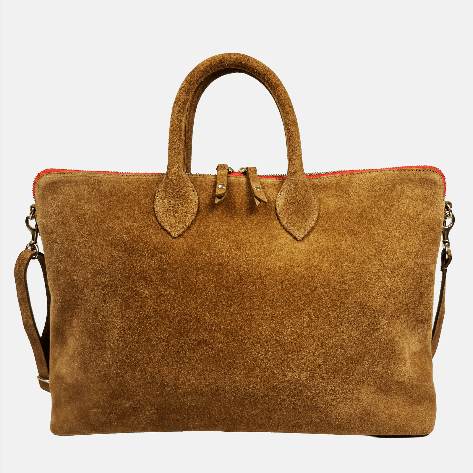 Mini Hugh Crossbody | Brown Suede Blair Ritchey