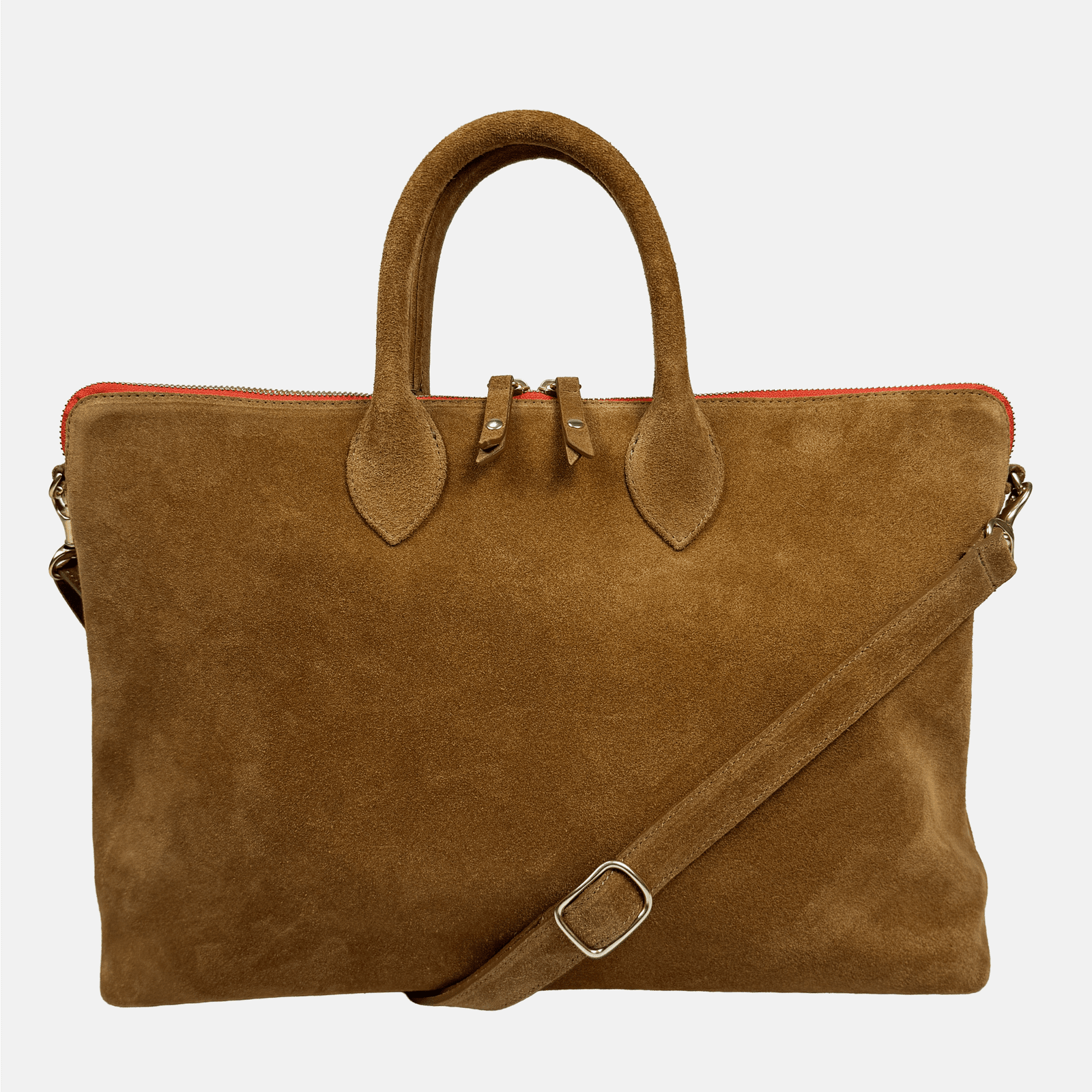 Mini Hugh Crossbody | Brown Suede Blair Ritchey