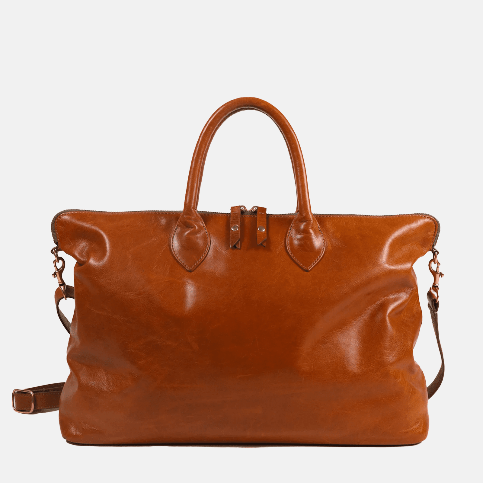 Mini Hugh Crossbody | Chestnut Hunter Zipper Blair Ritchey