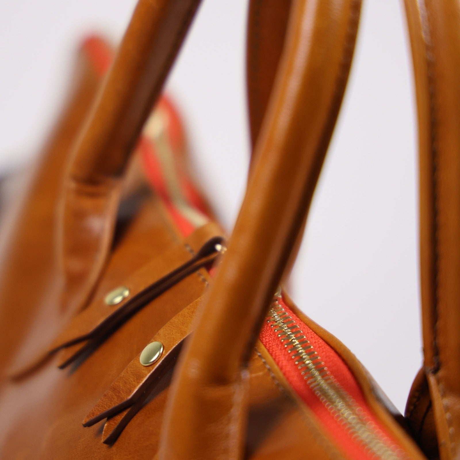 Mini Hugh Crossbody | Chestnut Poppy Zipper Blair Ritchey