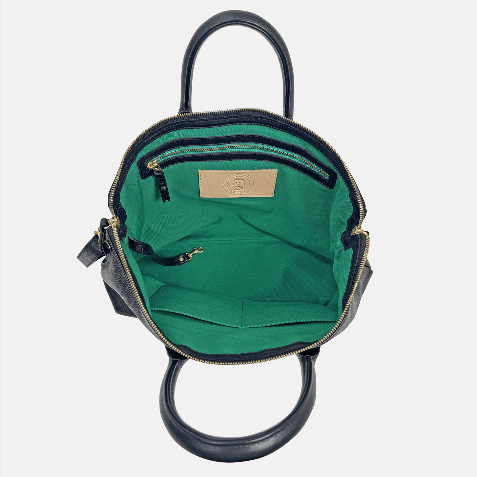 Mini Hugh Crossbody | Pebbled Black Blair Ritchey