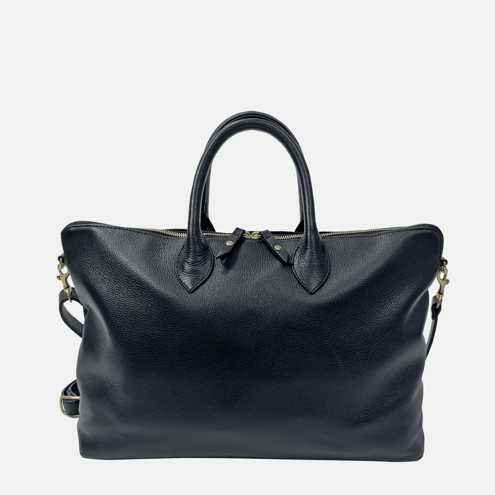 Mini Hugh Crossbody | Pebbled Black Blair Ritchey