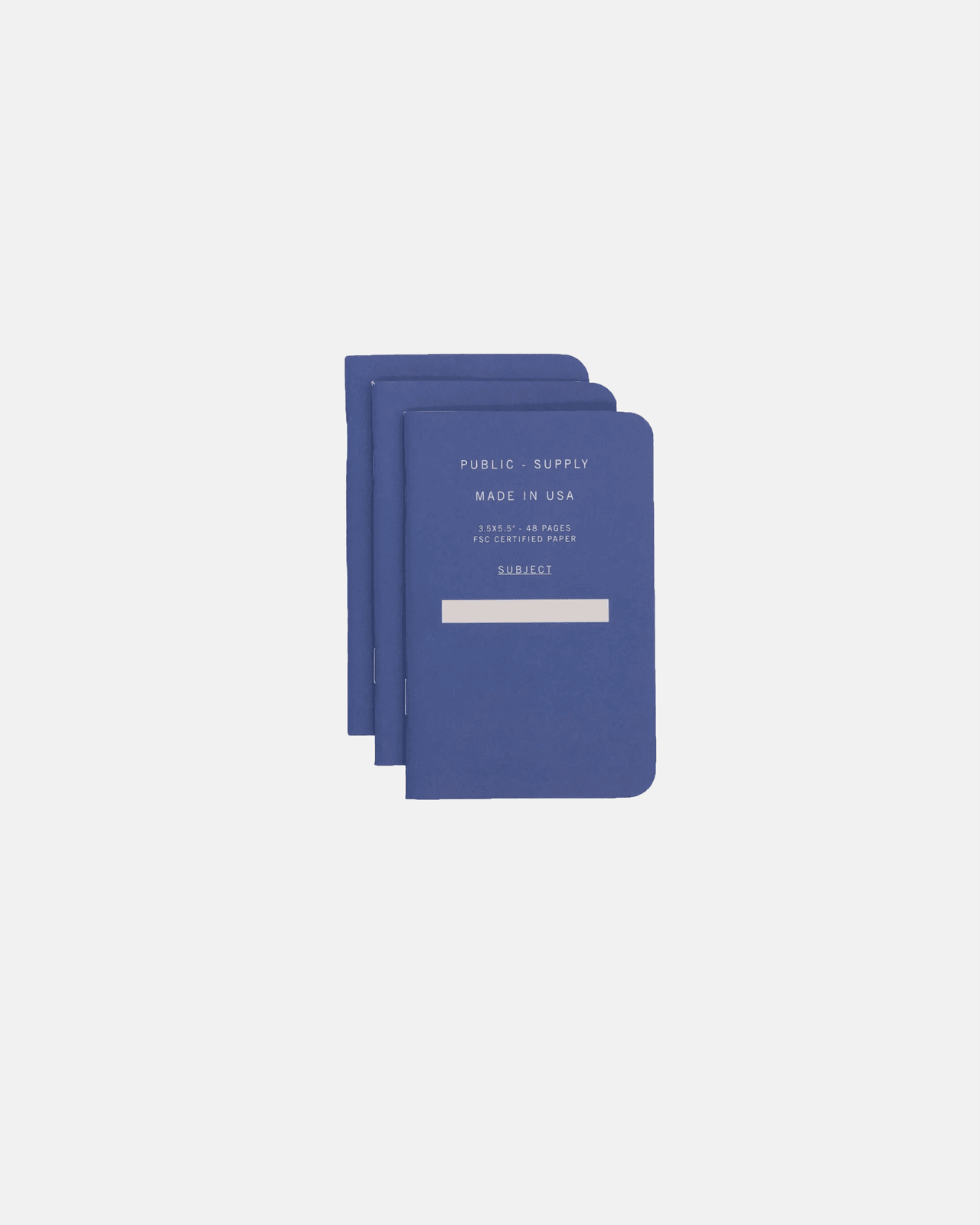 Public-Supply Pocket Notebooks