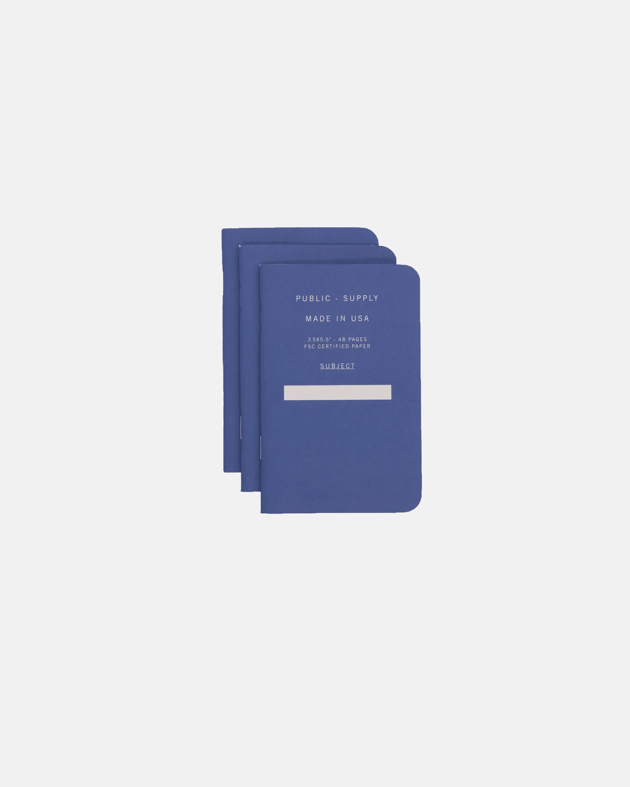 Pocket Notebooks | Blue Public Supply