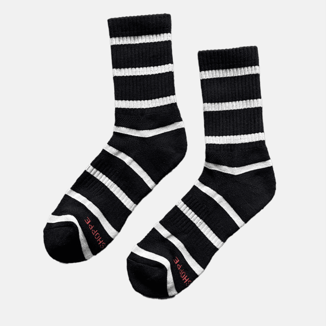 Striped Boyfriend Socks Le Bon Shoppe