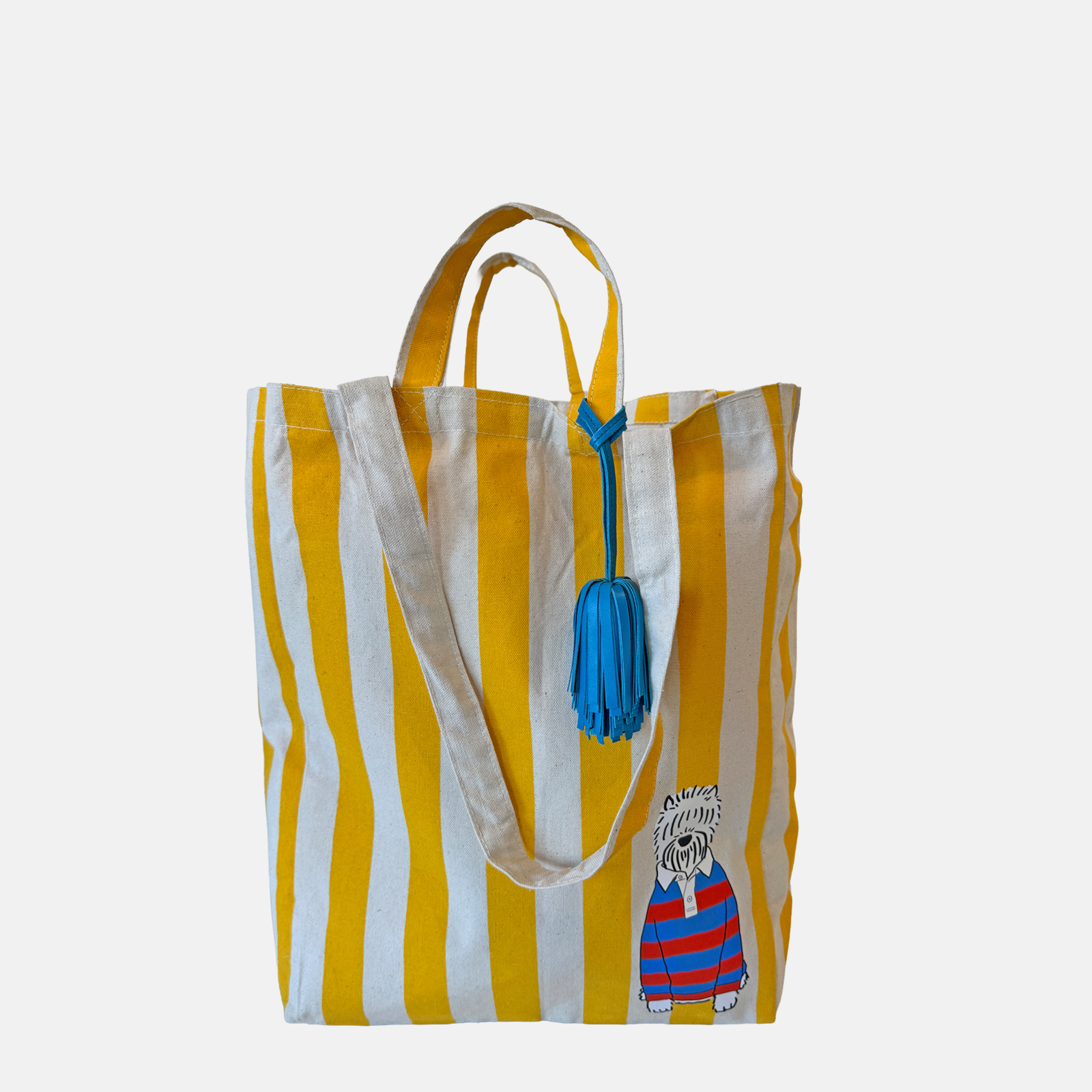 Yellow Striped Tote | Rugby Monroe
