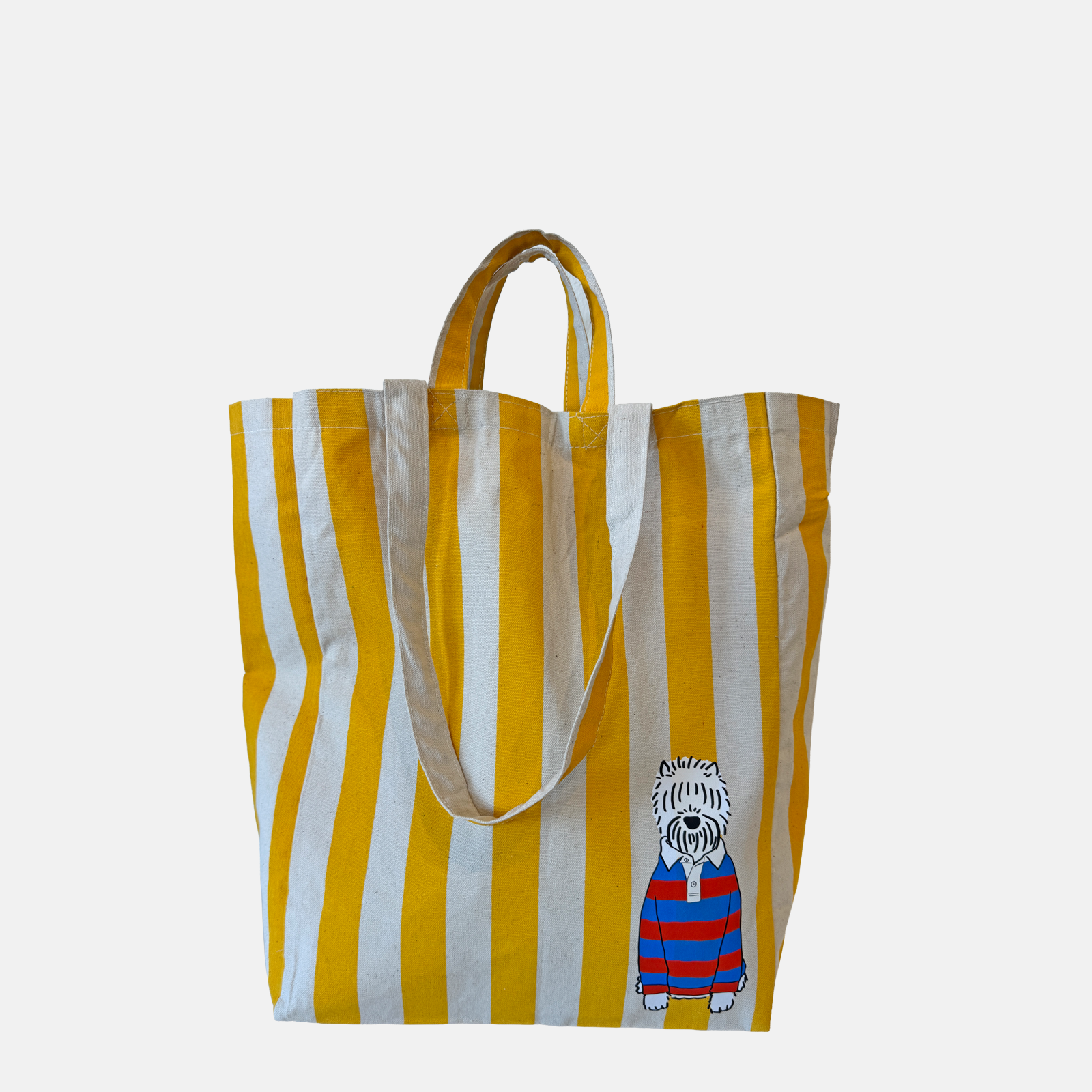 Yellow Striped Tote | Rugby Monroe