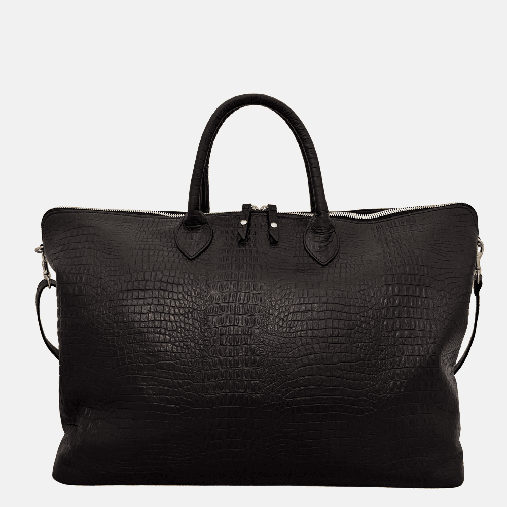 The Hugh Crossbody | Black Gator Blair Ritchey