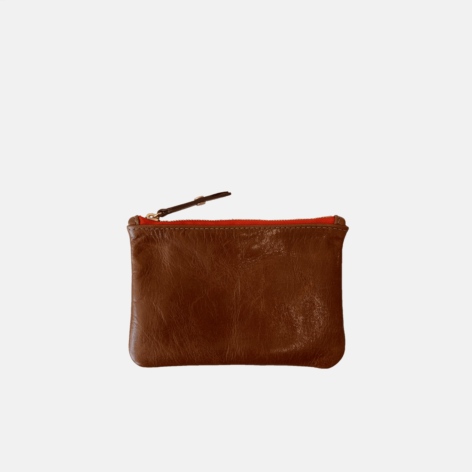 Zip Wallet | Chestnut Poppy Zipper Blair Ritchey