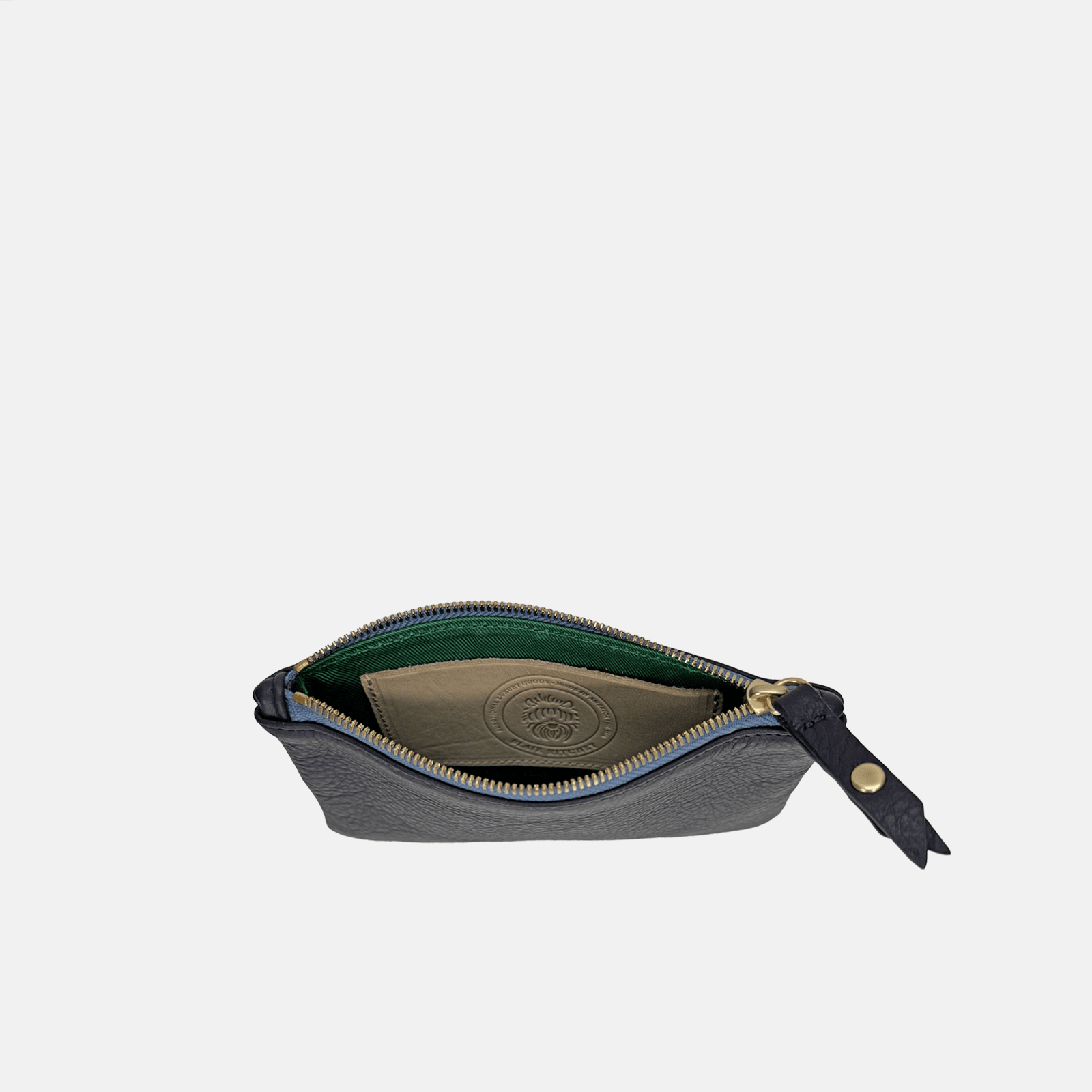 Zip Wallet | Navy Postal Blue Zipper Blair Ritchey