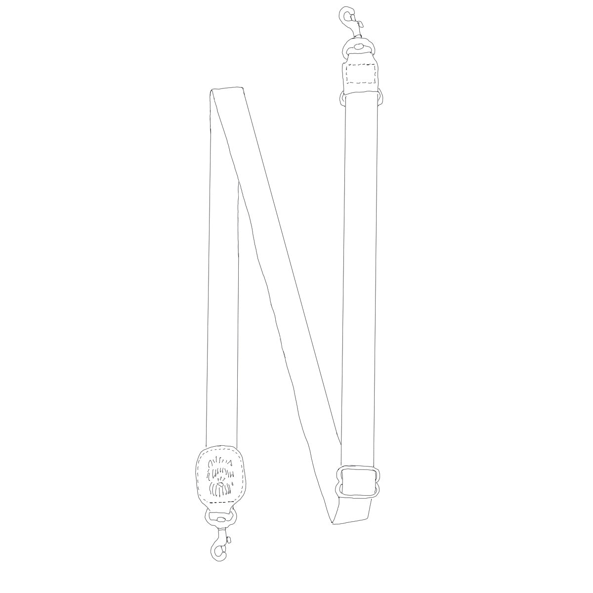 Webbing Adjustable Strap | Blair Ritchey