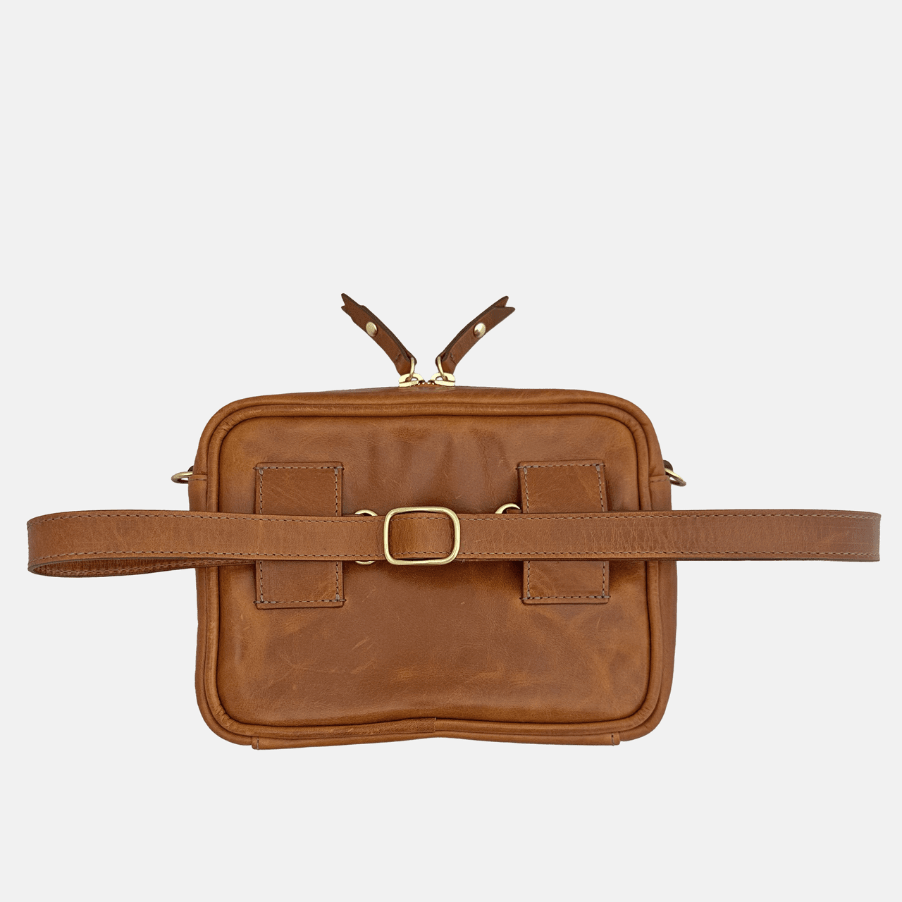 BER Bag | Chestnut Poppy Zipper Blair Ritchey