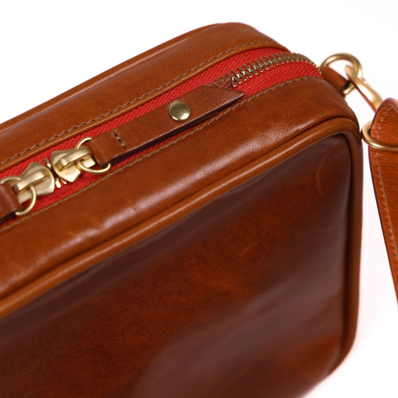 BER Bag | Chestnut Poppy Zipper Blair Ritchey