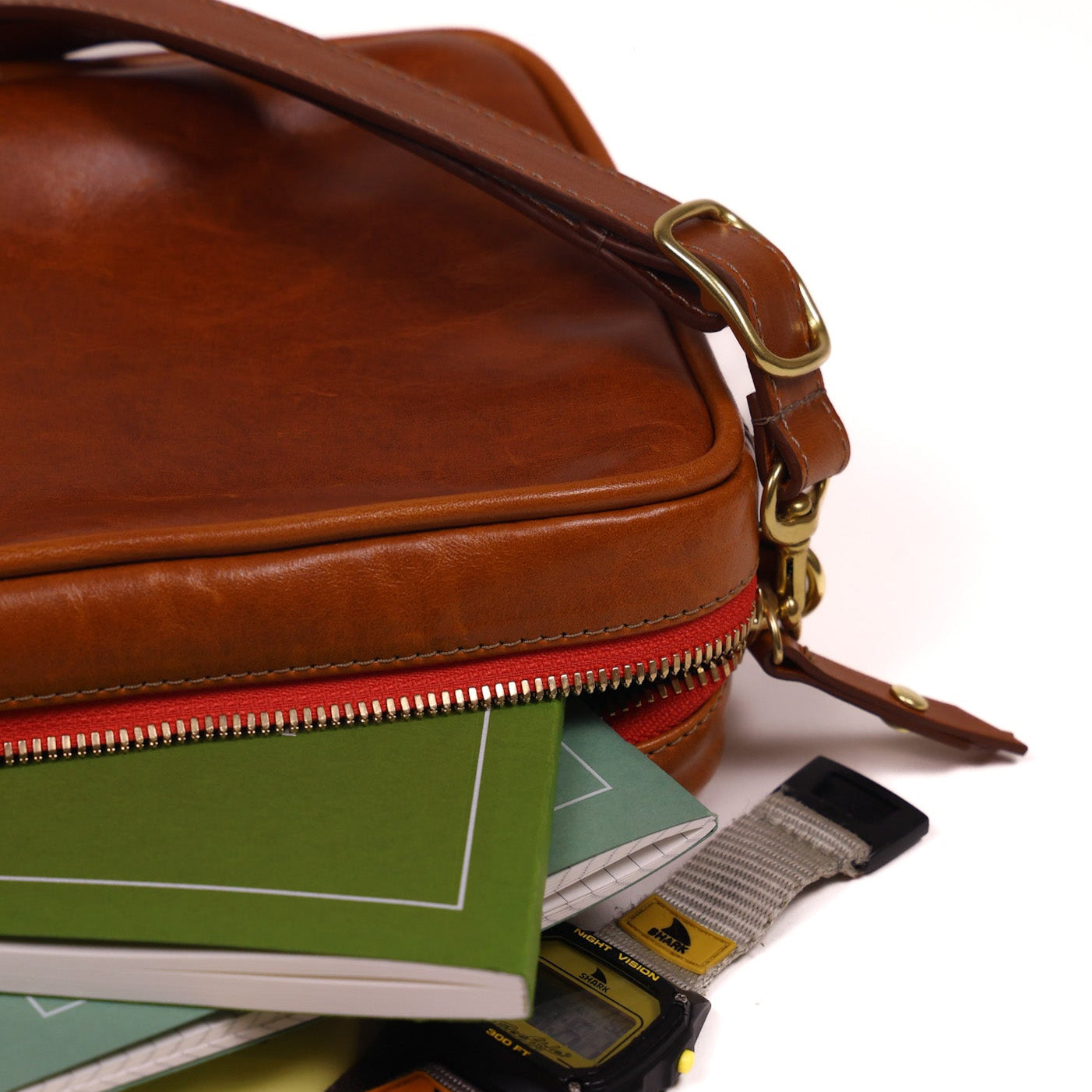 BER Bag | Chestnut Poppy Zipper Blair Ritchey
