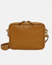 BER Bag | Perforated Ginger Hunter Green Zipper Blair Ritchey