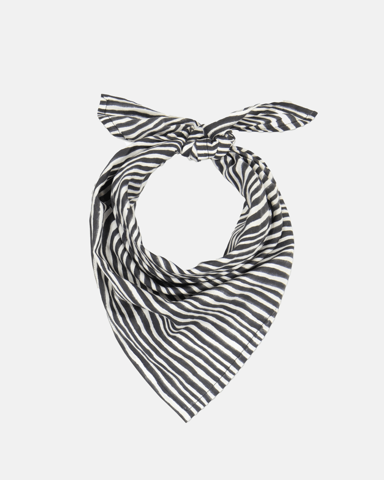 Black Stripe Bandana Kate Austin Designs