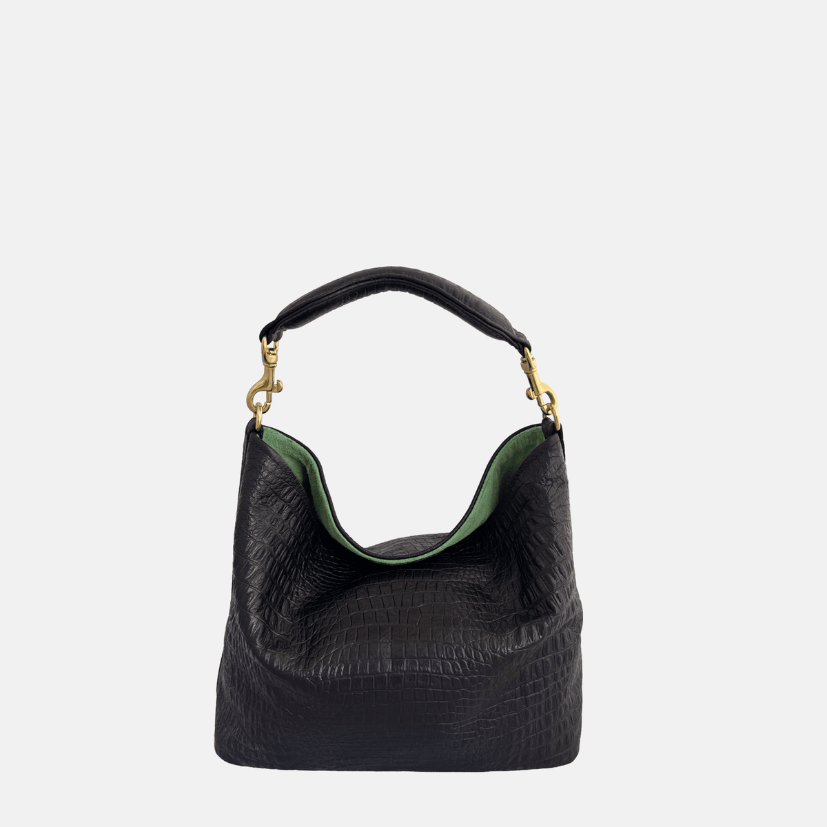 Bronwyn Slouch Bucket | Black Gator Blair Ritchey