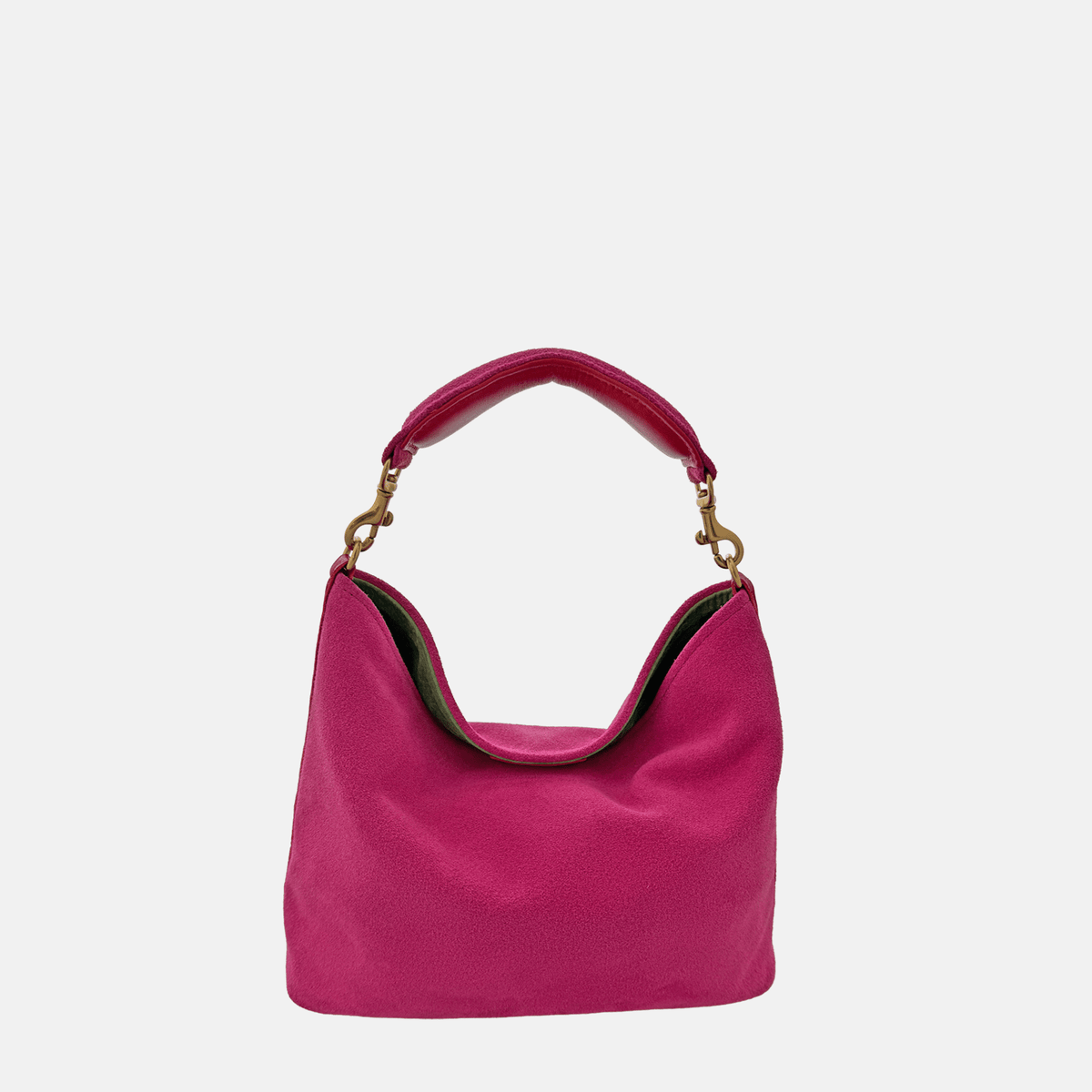Bronwyn Slouch Bucket | Fuchsia Suede Blair Ritchey