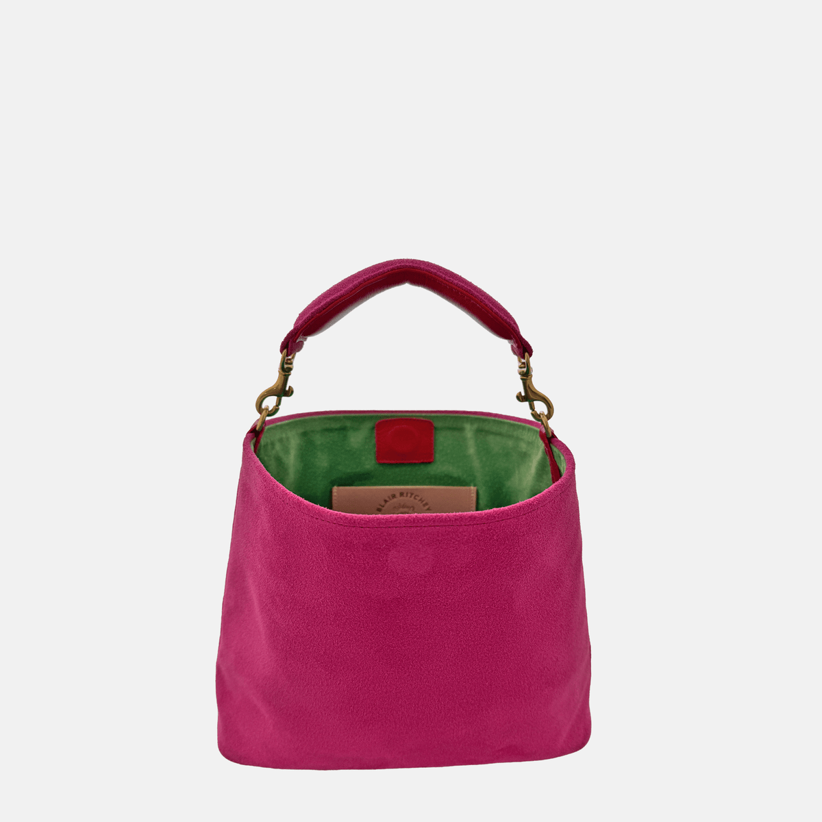 Bronwyn Slouch Bucket | Fuchsia Suede Blair Ritchey