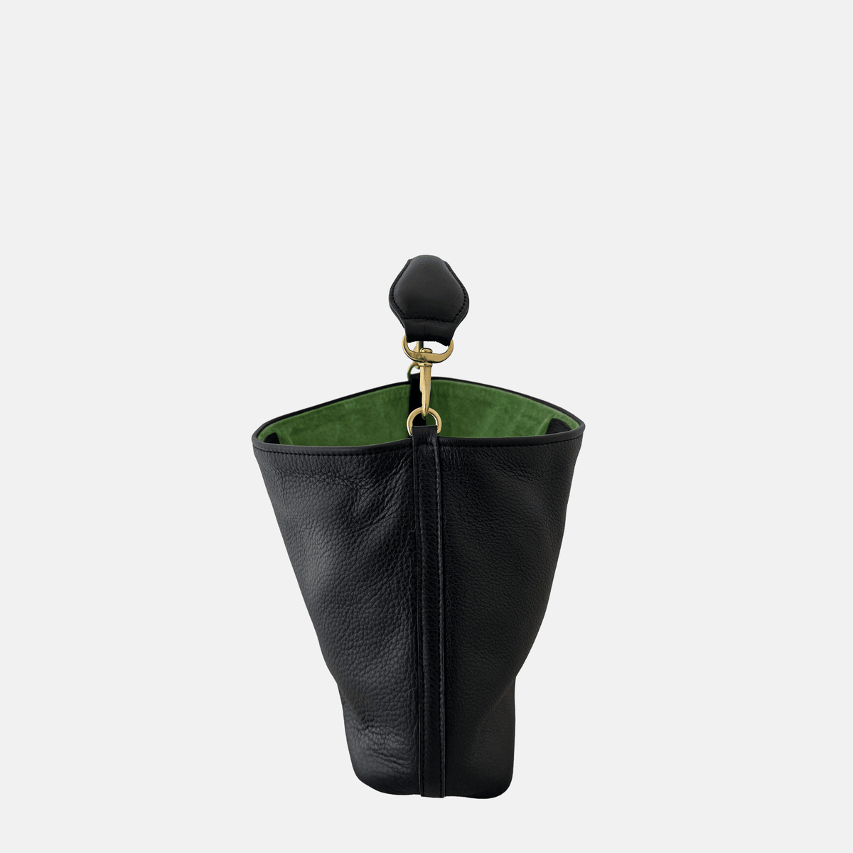Bronwyn Slouch Bucket | Pebbled Black Blair Ritchey