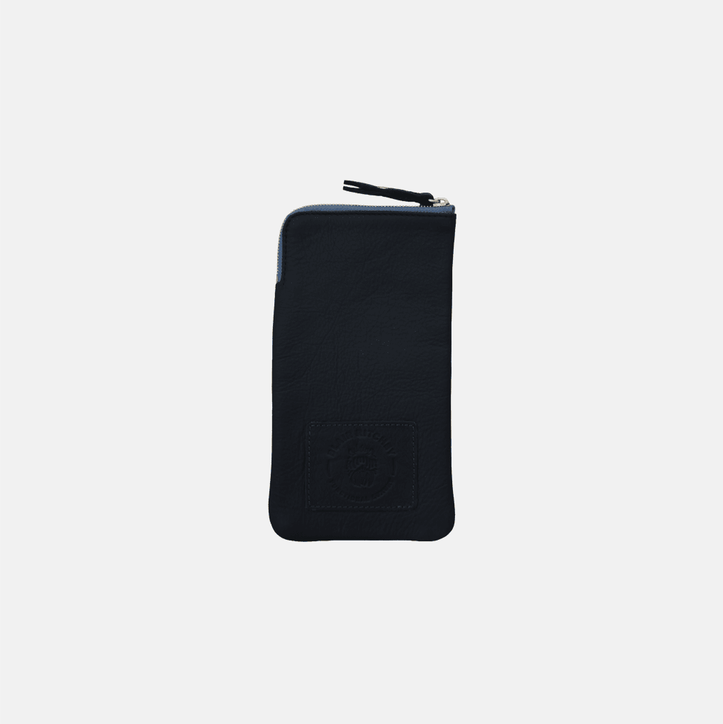 Eyeglass Case | Navy Postal Blue Zipper Blair Ritchey