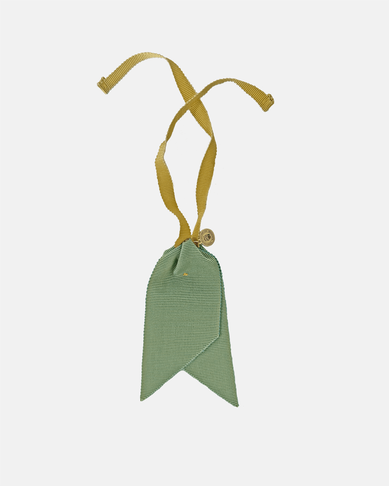 French Ribbon Tie | Mint / Muted Yellow Blair Ritchey