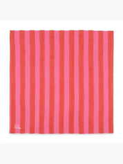 Frida Bandana in Fuchsia Red Cabana Stripe kate austin designs