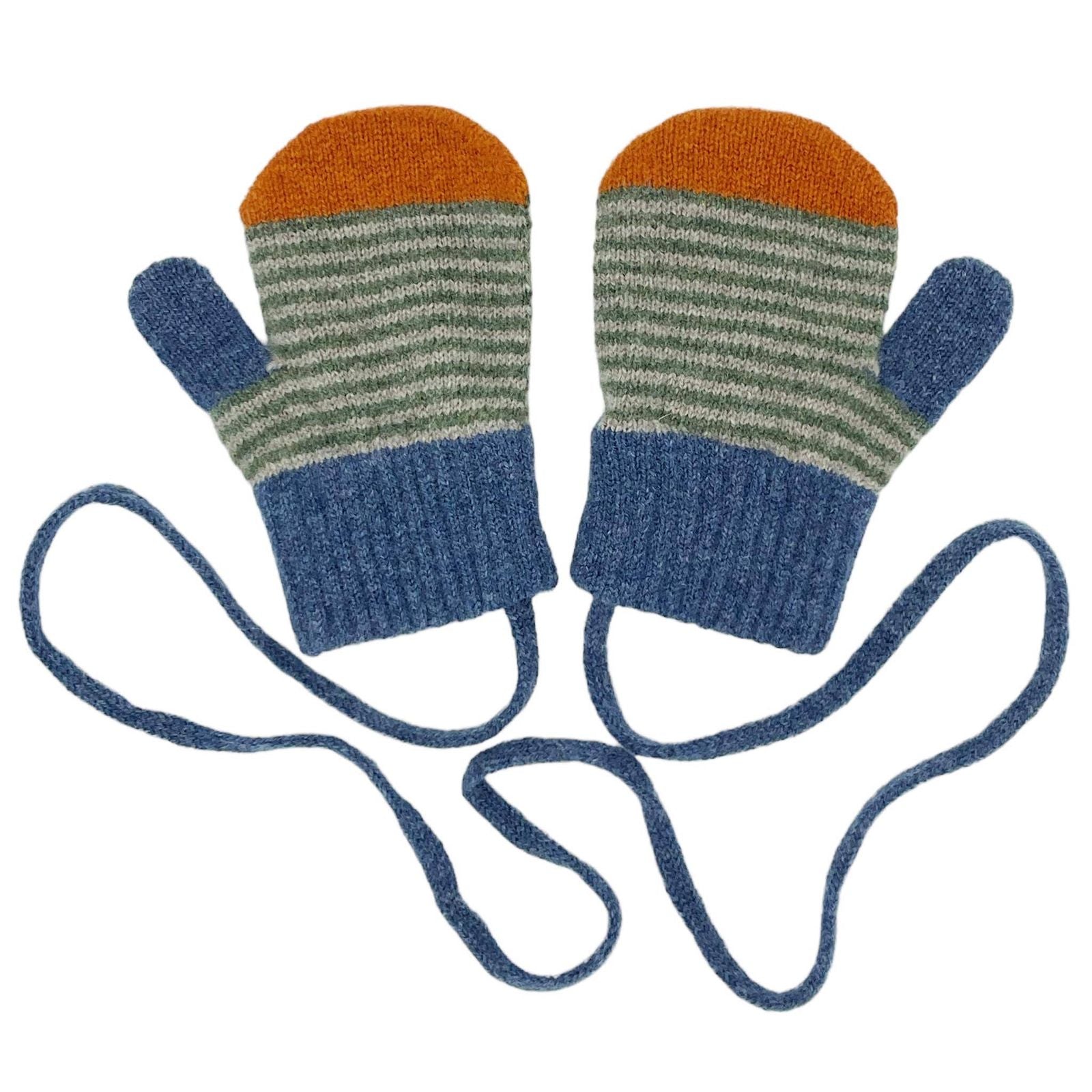 Kids Patterned Lambswool Mittens Catherine Tough