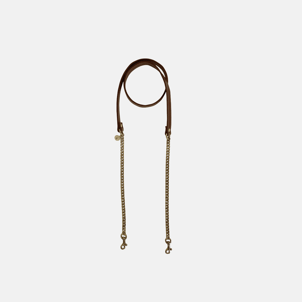 Leather & Chain Strap | Chestnut Blair Ritchey