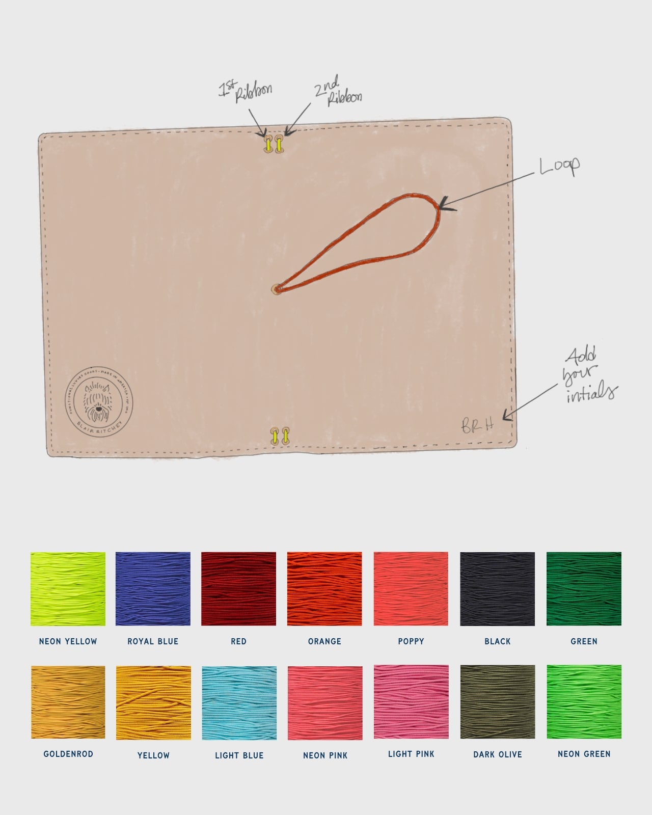 Leather Portfolio | Natural Blair Ritchey