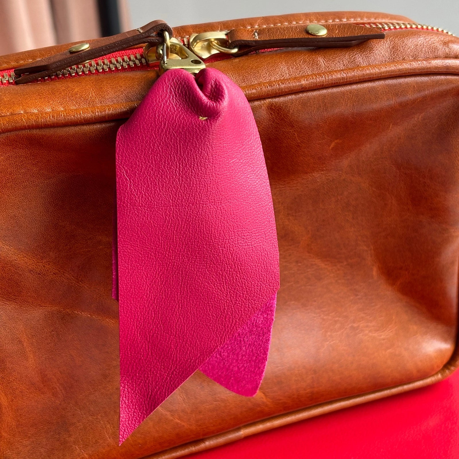 Leather Ribbon | Fuchsia Blair Ritchey