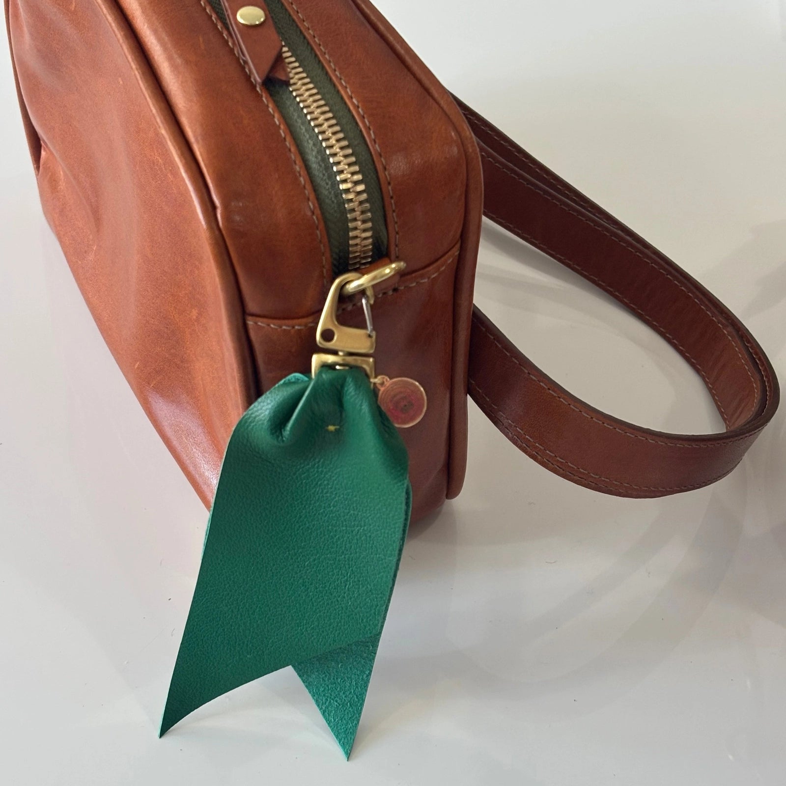 Leather Ribbon | Kelly Green Blair Ritchey
