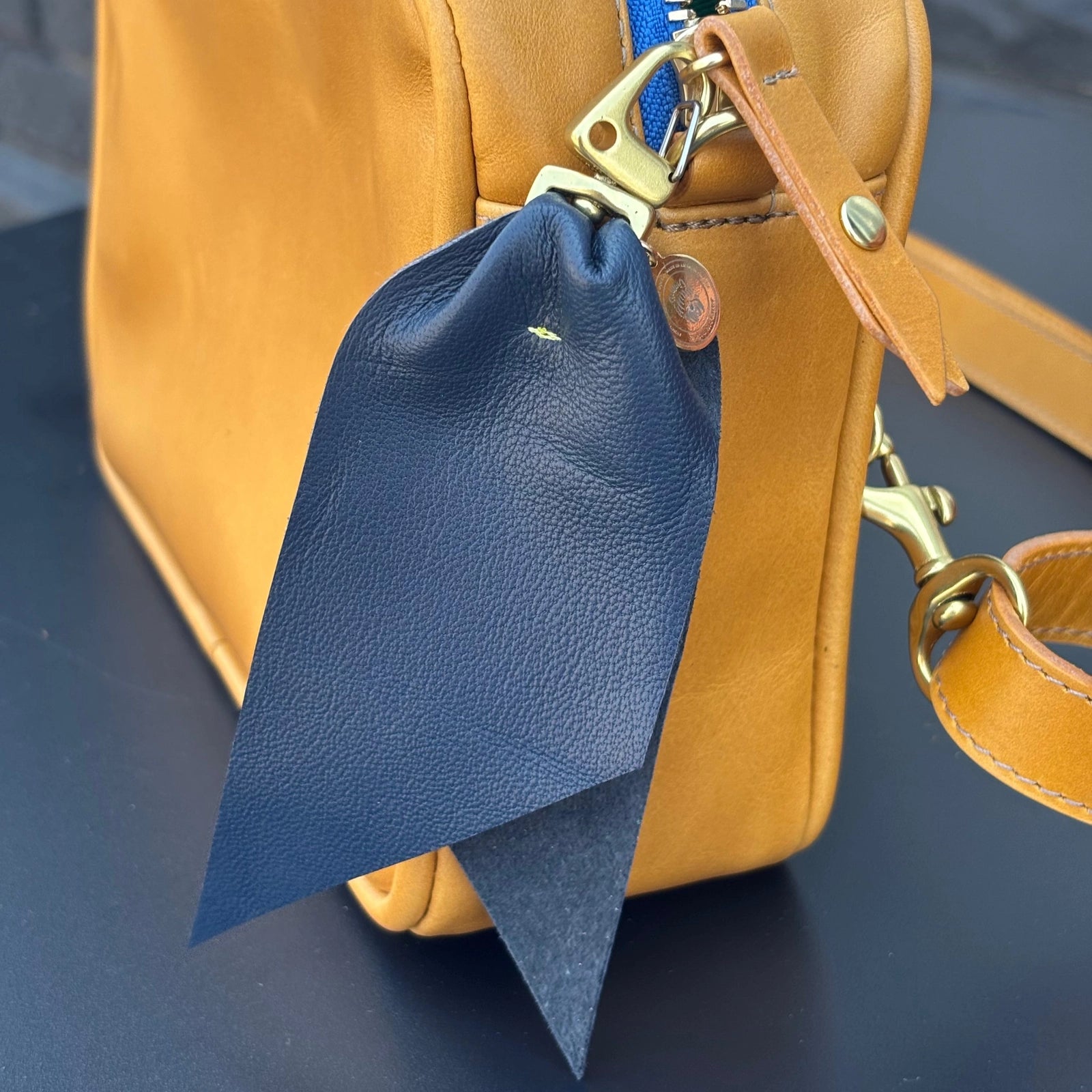 Leather Ribbon | Navy Blair Ritchey