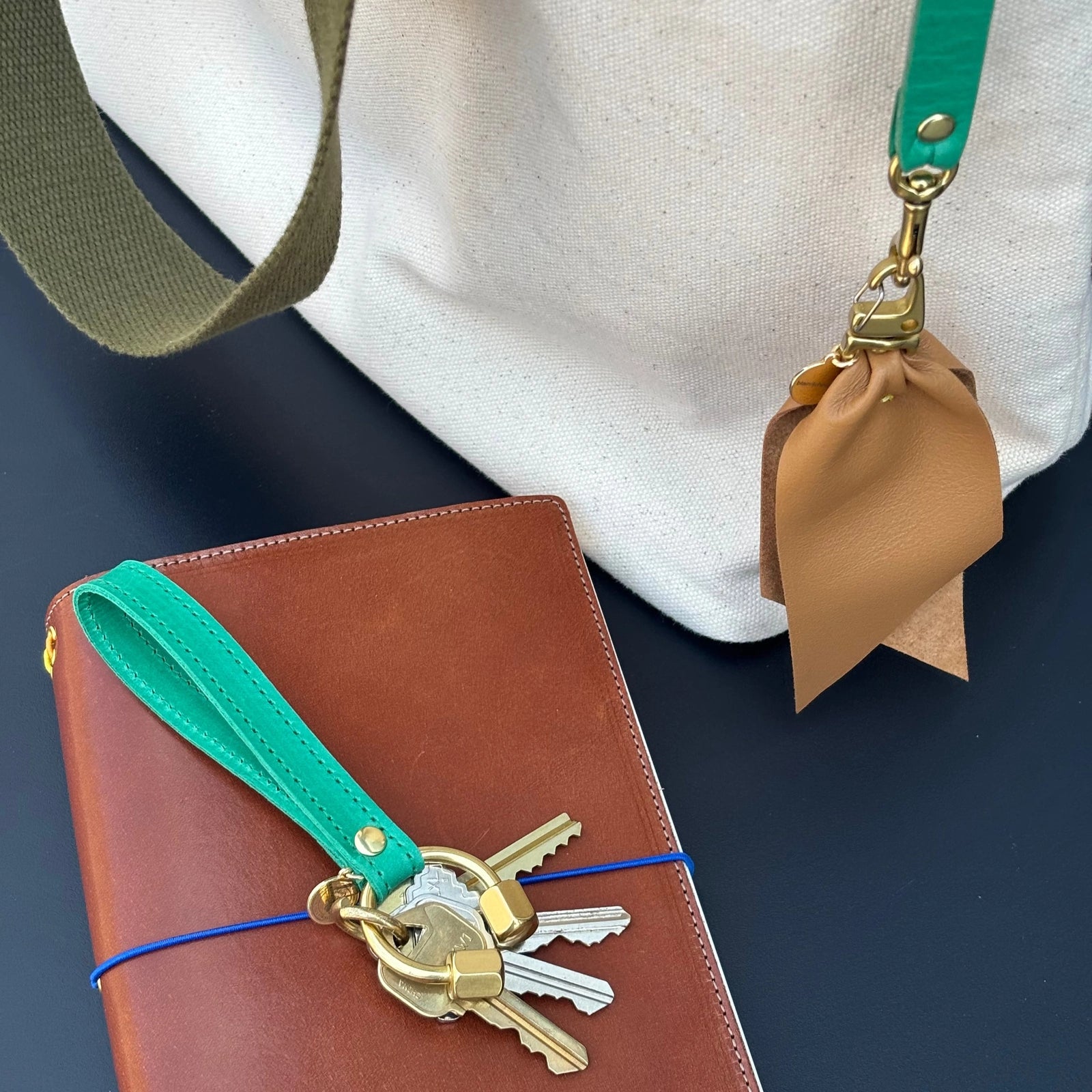 Loop Keyring | Kelly Green Blair Ritchey